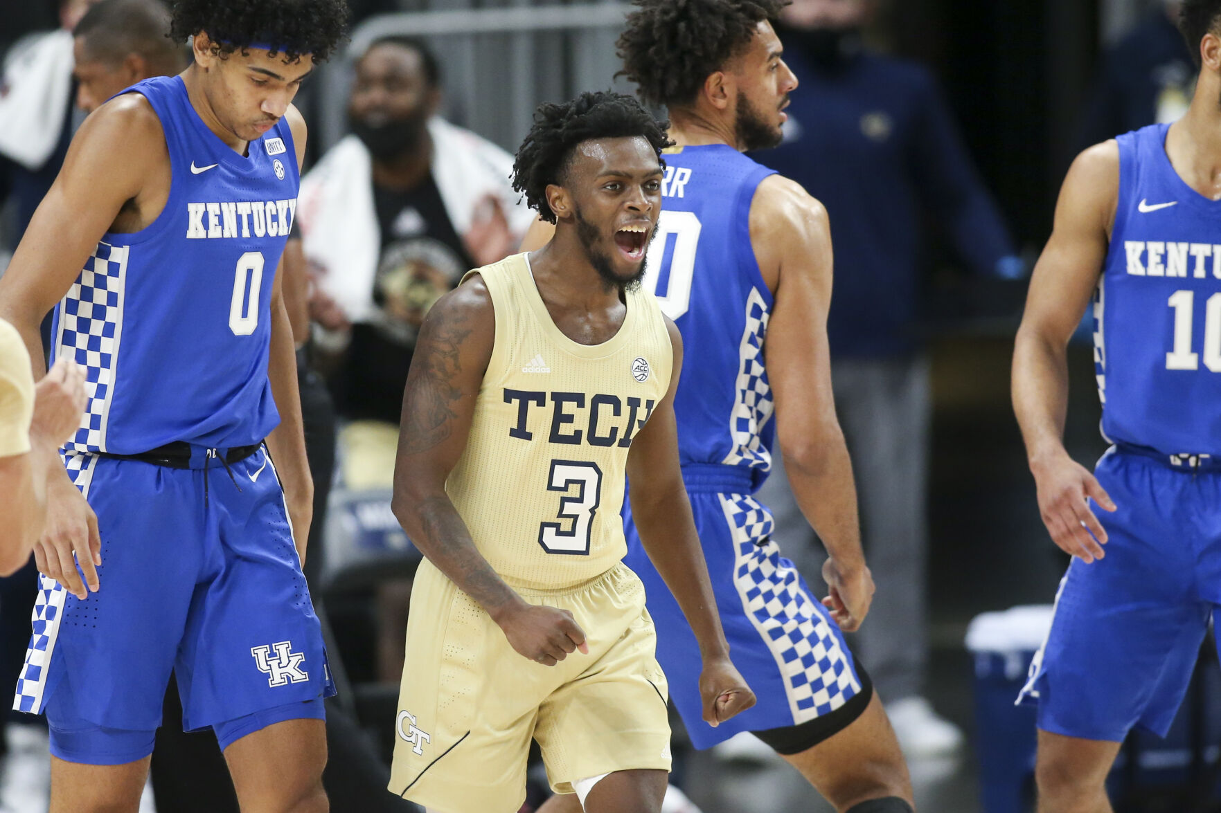 NCAA Basketball: Kentucky at Georgia Tech